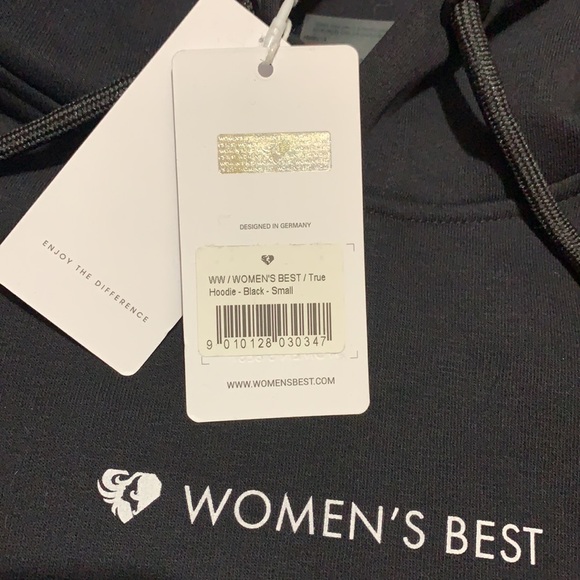 NWT Women’s Best True Hoodie - Small - Black - Picture 7 of 7